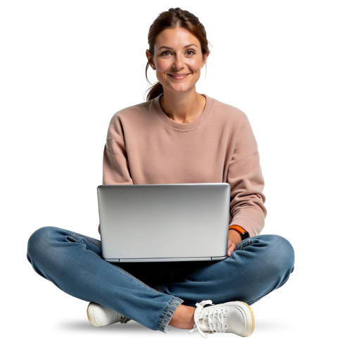 Teilnehmerin am Adobe Photoshop - Professionelle Porträt - Retusche - auf Mac  Kurs